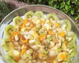 A picture of step 2 of Mixed fruit chat.