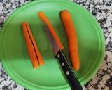 Foto del paso 1 de la receta Snack de zanahoria con hummus
