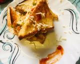 A picture of step 3 of Cheese spread sandwich.