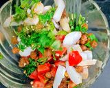 A picture of step 5 of ⭐ Diet Water Chestnut– Black Chickpea Bhel.