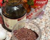 A picture of step 1 of Muhammara.