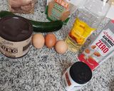 Foto del paso 2 de la receta Bizcocho de espelta con calabacín y cacao