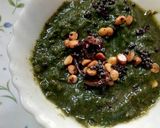A picture of step 5 of Spinach chutney.
