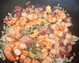 Une image de l'étape 4 de Pâtes, Crevettes, Petits Pois Façon “Tête” de Lard.