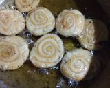 A picture of step 11 of Swirl Mathri.