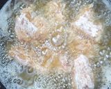 A picture of step 7 of KFC style fried chicken.