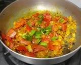 Paneer Capsicum bhurji recipe step 3 photo