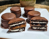 Foto del paso 4 de la receta: ALFAJORES OREO ❤️