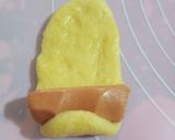 Foto langkah ke 7 dari resep Roti isi Sosis (tanpa ulen,berserat halus).