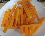 Foto del paso 1 de la receta: Bastoncitos de calabaza