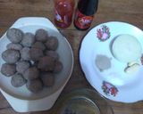Foto langkah ke 1 dari resep Bakso Pedas Manis.