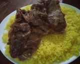 صورة لخطوة 2 من وصفة 💯 رز مع اللحم ولا أروع 💯 :