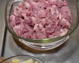 A picture of step 1 of Pork in Tomatillo Green Sauce.