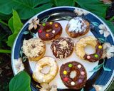 Foto langkah ke 5 dari resep Donat Jadul Toping.
