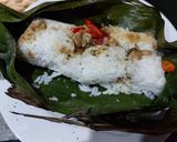 Foto langkah ke 5 dari resep Nasi Bakar Tempe Teri.