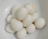 A picture of step 3 of Gingko nut soup.