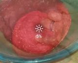 A picture of step 5 of Stuff beetroot poori.