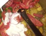 A picture of step 4 of Daigi chicken Biryani.