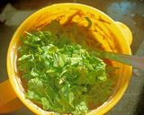 A picture of step 3 of Methi Paneer Bhurji.