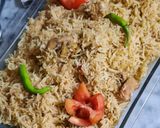 A picture of step 5 of Chicken pulao 🍗🍗.