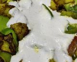 A picture of step 6 of Capsicum aloo.