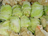 Sawi roll ayam