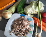 Foto del paso 1 de la receta: Pastel de verduras y pollo