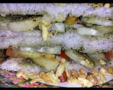 A picture of step 5 of Bombay Sandwich.