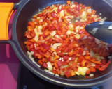 Foto del paso 2 de la receta: Alcachofas rellenas en salsa