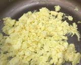A picture of step 3 of Chicken fried rice.