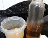Foto del paso 1 de la receta: Infusión de diente de león, menta y zumo de naranja