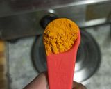 A picture of step 5 of Gatte Ki Sabzi.