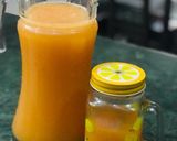 A picture of step 3 of Mango Tango drink.