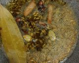 A picture of step 3 of Soya Pulao.