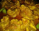 A picture of step 6 of Chicken highway karahi with rice.