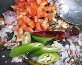 A picture of step 2 of Moong Dal Methi.