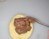Foto langkah ke 18 dari resep Roti sobek isi vla coklat dan unti kelapa putih.