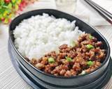 Easy Mongolian Minced Beef #seninsemangat langkah memasak 3 foto