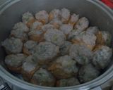 Foto langkah ke 3 dari resep Tahu Bakso Daging Sapi & Ayam.