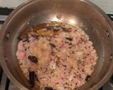 A picture of step 4 of Chicken Keema Pav.