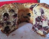 Foto del paso 4 de la receta: Queque de arándanos con yogur griego