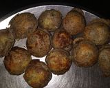 A picture of step 2 of Stuffed appe for navratri.