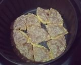 รูปขั้นตอนการทำที่ 2 ของ ขนมปังหน้าหมูคีโต ใช้หม้อทอดไร้น้ำมัน