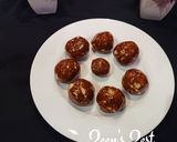 A picture of step 3 of Dates Dry Fruits Nuts and Seeds Laddoos.