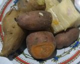 Foto langkah ke 3 dari resep Bola-bola Ubi Keju (tanpa pewarna makanan).