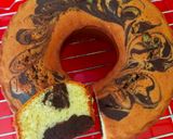 Foto langkah ke 8 dari resep Bolu Jadul / Marmer Cake Ekonomis 2 Telur.