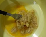 Foto del paso 1 de la receta: Muffins de banana con coco y dulce de leche!