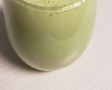 A picture of step 3 of Mint masala chaas / lassi.