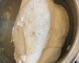 A picture of step 5 of Hainanese Chicken rice.