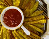 صورة لخطوة 8 من وصفة بطاطس بالقلايه الهوائية 🍟